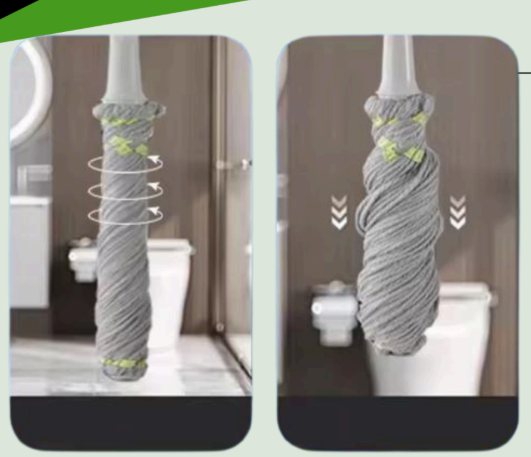 🧼🌀 Mopa Redonda Autoescurrible – Limpieza Fácil, Rápida y Sin Mancharte las Manos