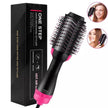 🌸💨 Cepillo Voluminizador y Secador Rosa – Secado Rápido y Volumen Profesional en un Solo Paso