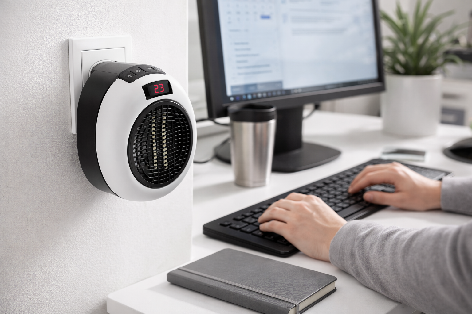 🔥 CALEFACCTOR TERMOCERÁMICO PORTÁTIL – Calor Rápido, Seguro y Eficiente