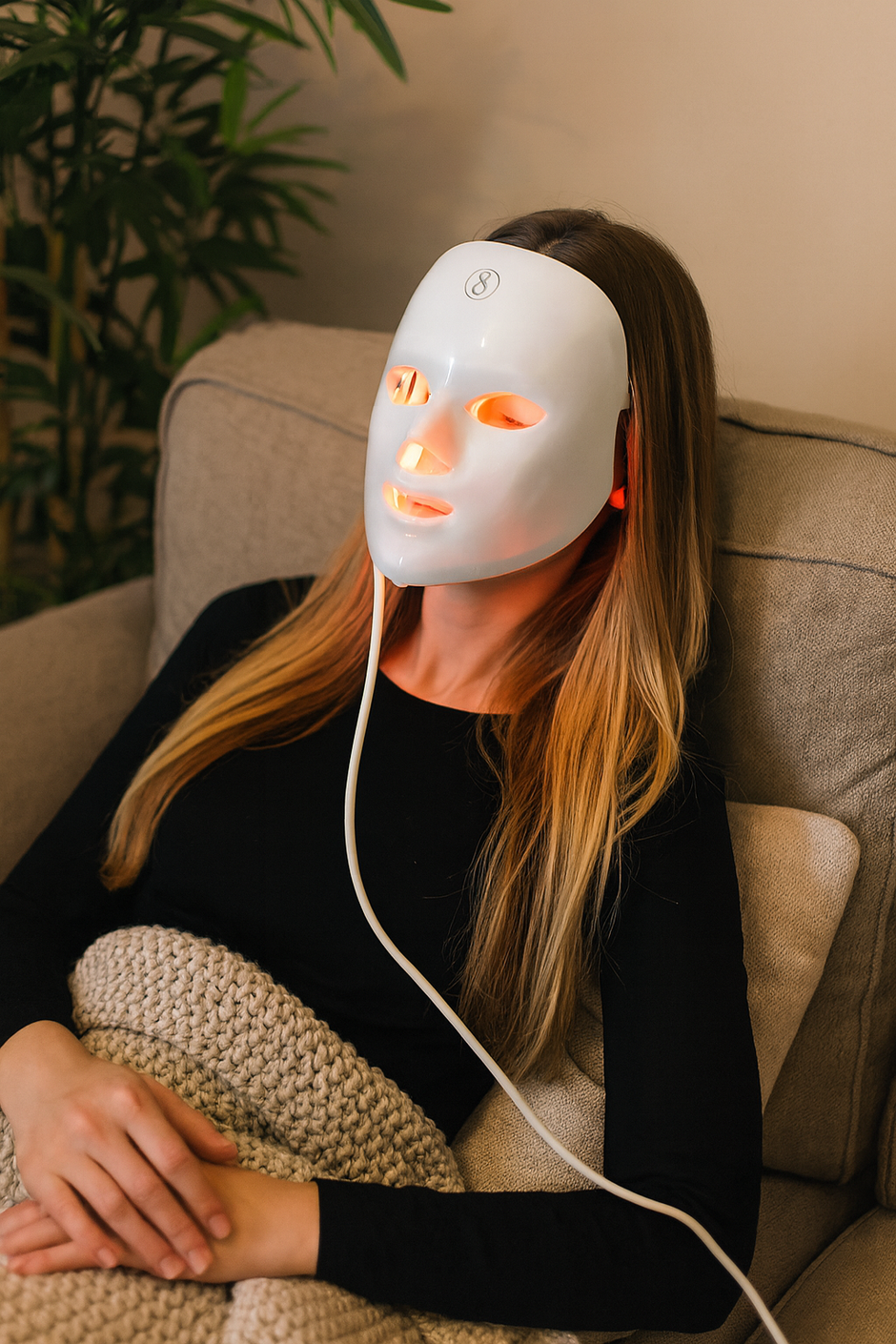 ✨ MASCARILLA FACIAL LED          – Terapia de Luz Profesional para Rejuvenecer y Cuidar Tu Piel en Casa