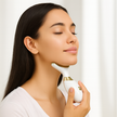 💆‍♀️✨ MASAJEADOR DE CUELLO Y PAPADA CON VIBRACIÓN      – Reafirma, Relaja y Moldea Tu Perfil Facial
