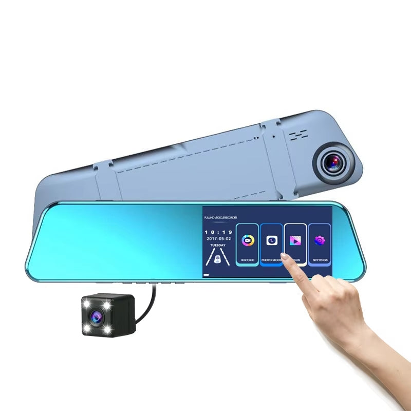 🚘 Dashcam 1080p con Cámara de Marcha Atrás – Protección Completa y Grabación en Alta Definición