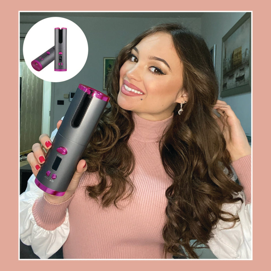 ✨ Rizador de Pelo Automático – Rizos Perfectos en Segundos sin Esfuerzo