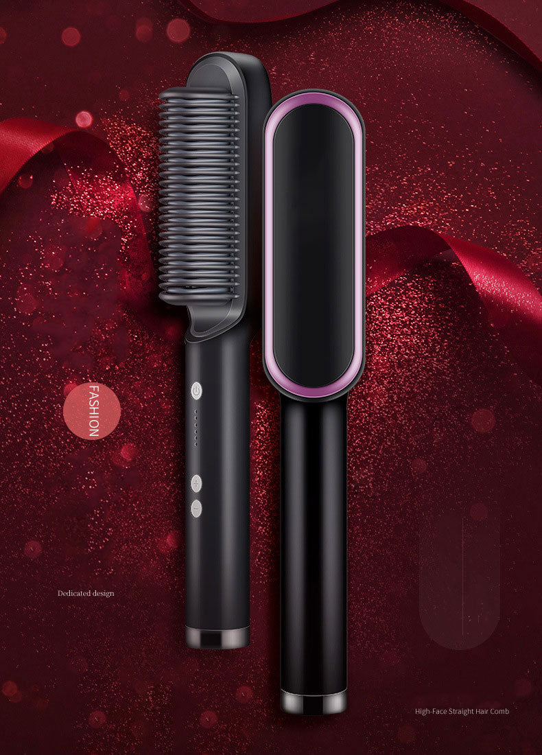 🌟 Cepillo Plancha Alisador – Alisado Rápido, Suave y sin Esfuerzo