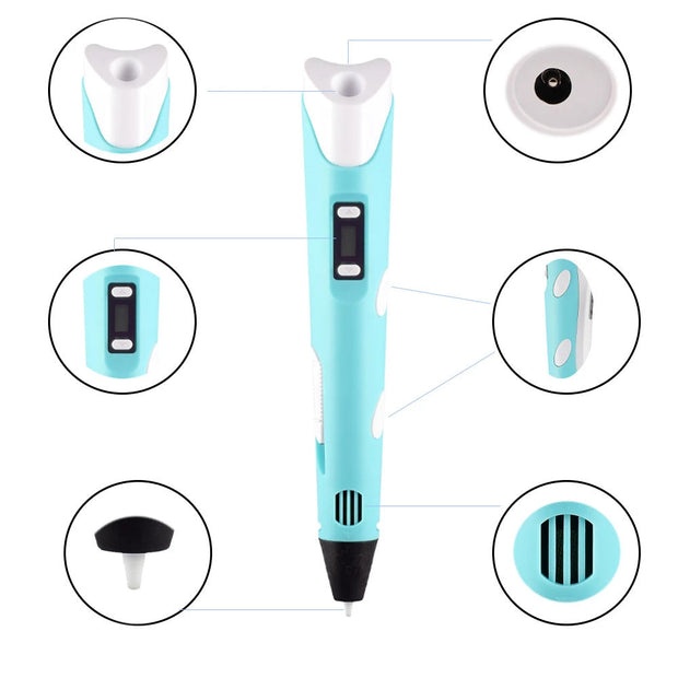 ✨ Bolígrafo 3D – Crea, Diseña y Da Vida a Tus Ideas