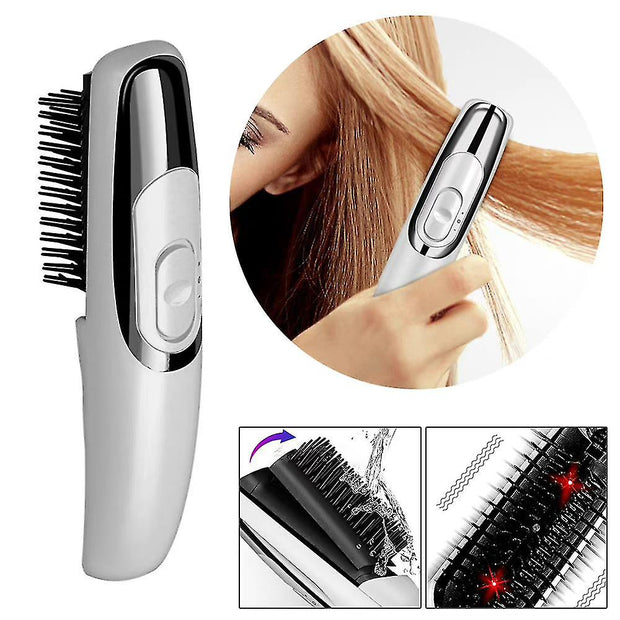 🌟 Cepillo Anticaída con Luz Infrarroja y Vibración – Estimula el Crecimiento y Fortalece tu Cabello