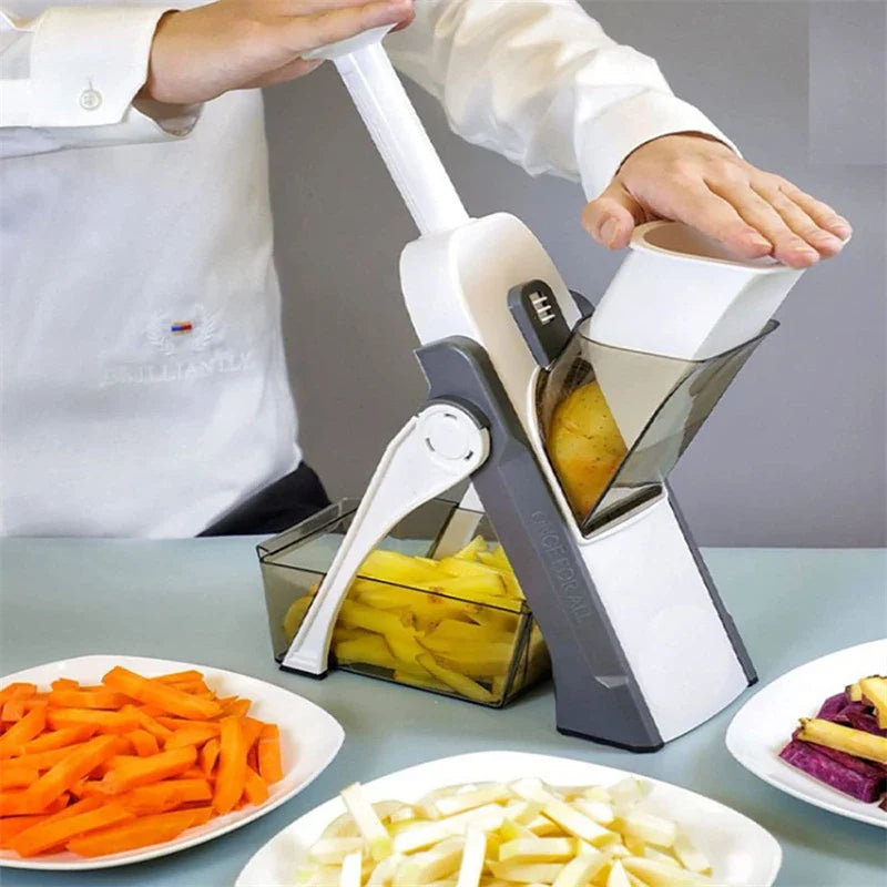 🥕🔪 Mandolina Vertical – Slicer PRO | Corta, Ralla y Lamina con Precisión y Sin Esfuerzo