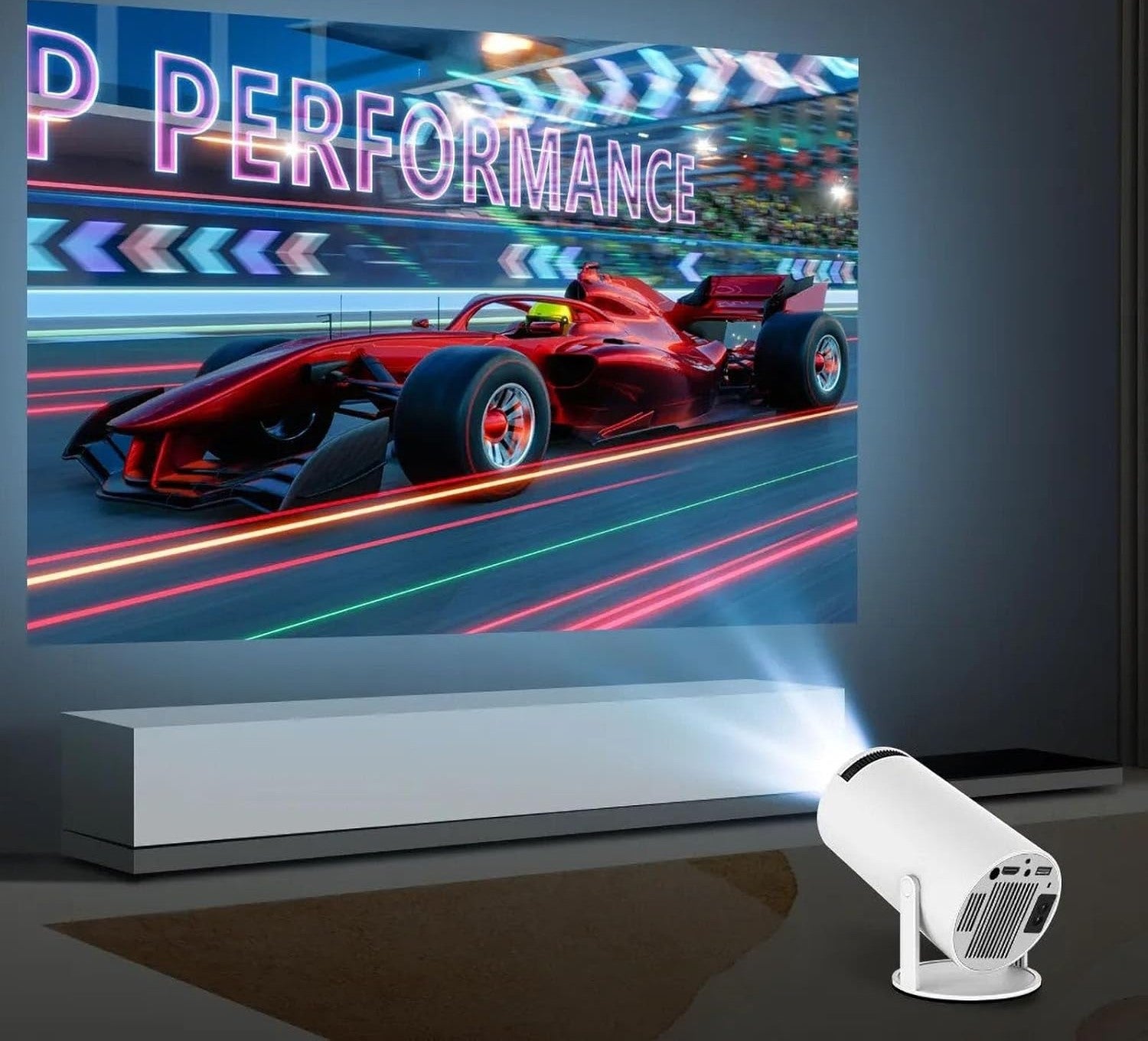 📽️ MINI PROYECTOR PORTÁTIL ANDROID FULL HD      – Tu Cine en Cualquier Lugar