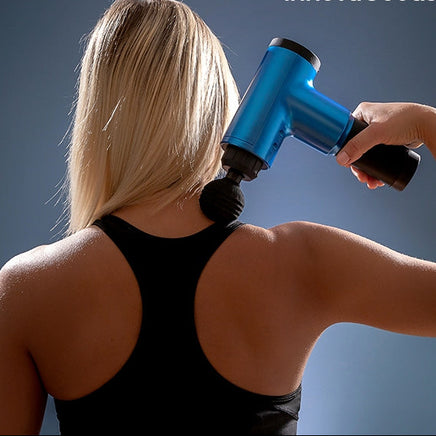 💪💆‍♂️ PISTOLA MASAJEADORA– RELAJACIÓN PROFUNDA & ALIVIO MUSCULAR